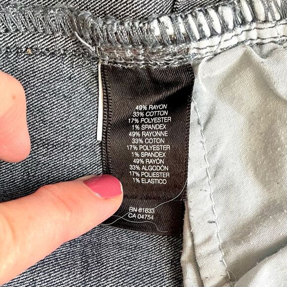 Kenneth Cole New York Skinny Jeans Ankle Length Dark Wash - Picture 6 of 8